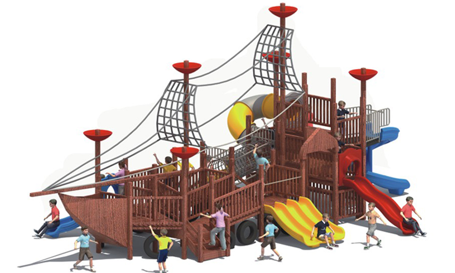 木制滑梯YH-9Z01A 木制滑梯YH-9Z01A