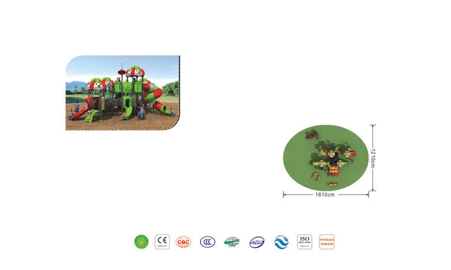兒童滑梯水果動(dòng)植物YH-14D02A.