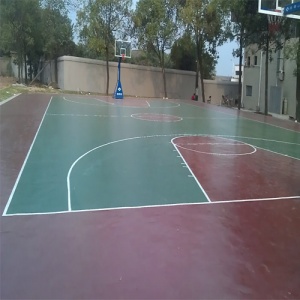 深圳市沙井萬豐小學(xué)_戶外運(yùn)動(dòng)地面案例_廣東