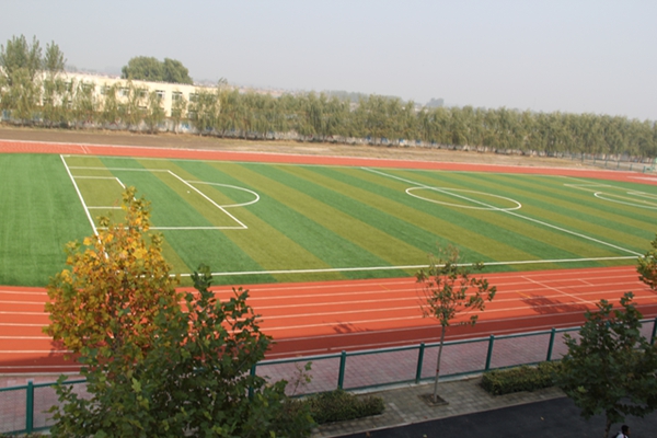 胡各莊中學(xué)塑膠操場