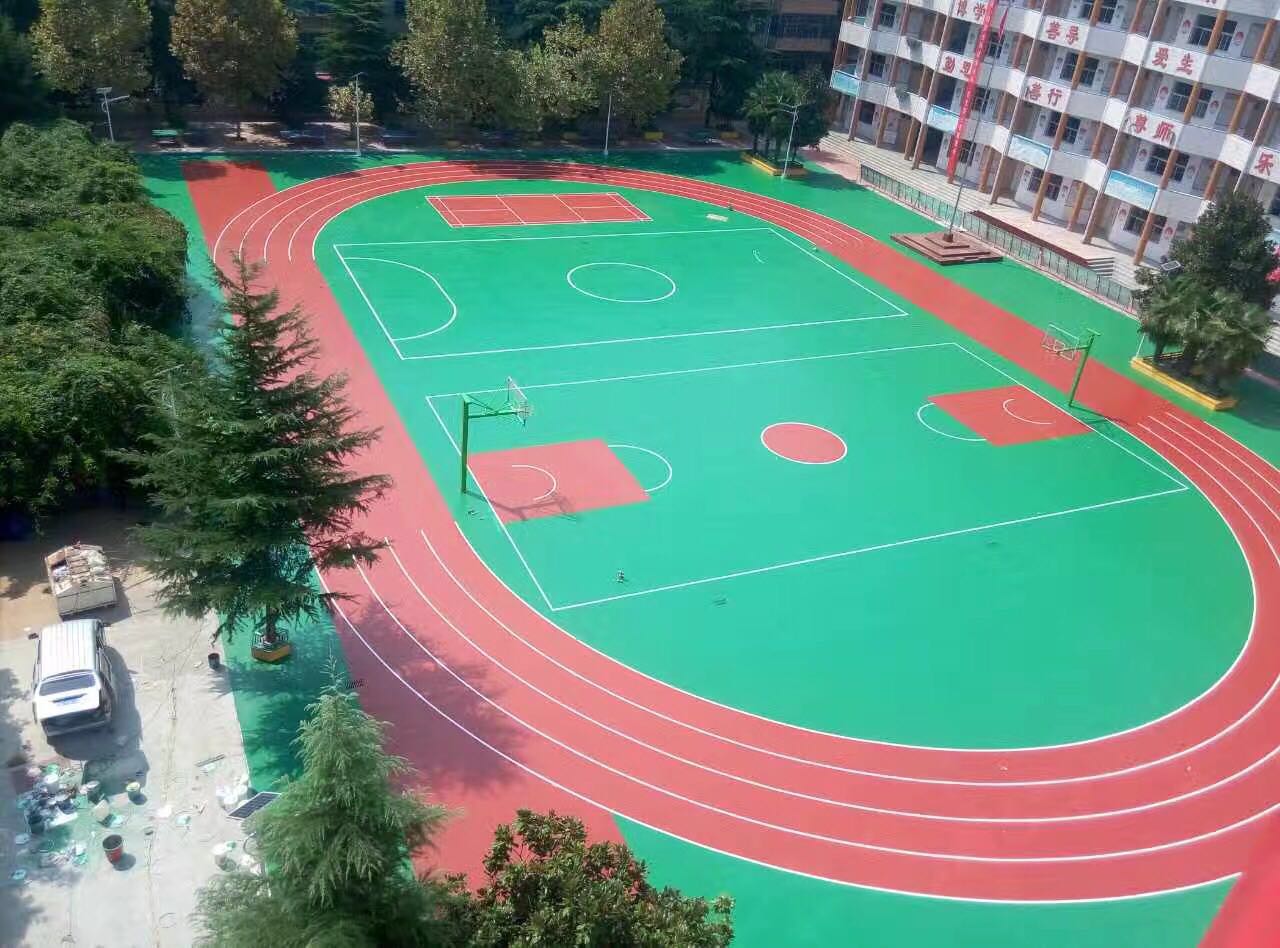 河南洛陽嵩縣 <a href=http://m.anhaohn.com target=_blank class=infotextkey>硅PU</a>跑道、球場
