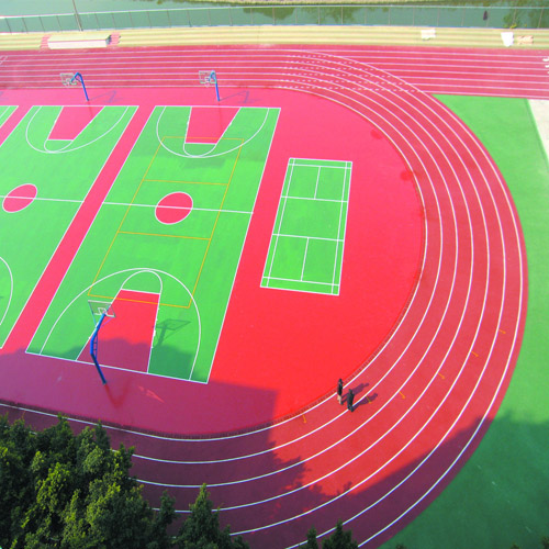 淮南第二中學混合式<a href=http://m.anhaohn.com target=_blank class=infotextkey>塑膠跑道</a>