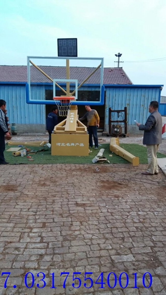 電動(dòng)液壓籃球架