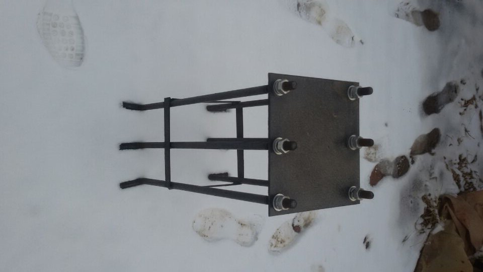 地埋籃球架預埋件（方管，圓管）