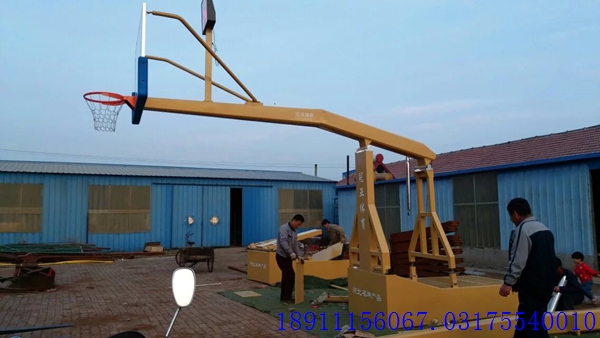 電動(dòng)液壓籃球架