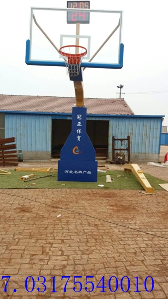 電動(dòng)液壓籃球架