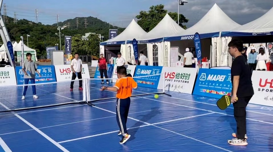 【全民健身】“四代同堂”，匹克球閃亮粵港澳大灣區(qū)網(wǎng)球嘉年華