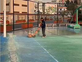 環(huán)保水性<a href=http://m.anhaohn.com target=_blank class=infotextkey>硅PU</a>球場-新國標（施工流程和材料組成）