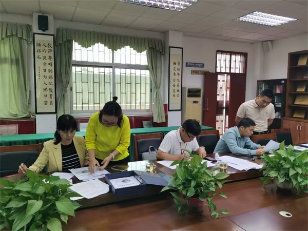 板芙初級中學迎接責任督學2023年義務教育“雙減”專項督查