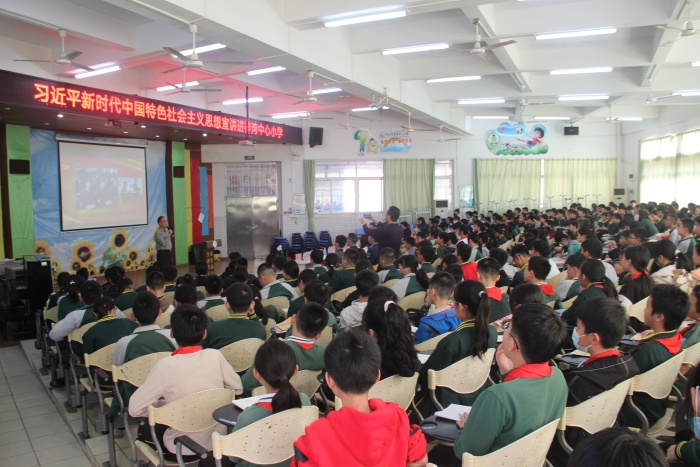推動(dòng)黨的二十大精神進(jìn)校園 讓文明之花處處開(kāi)放