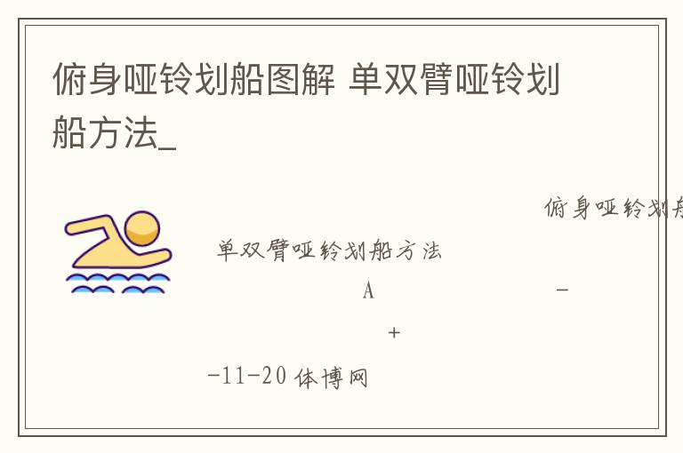 俯身啞鈴劃船圖解 單雙臂啞鈴劃船方法_