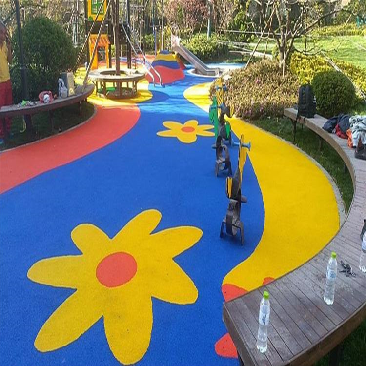 哈爾濱 EPDM彩色地坪 兒童<a href=http://m.anhaohn.com target=_blank class=infotextkey>塑膠跑道</a> 工廠