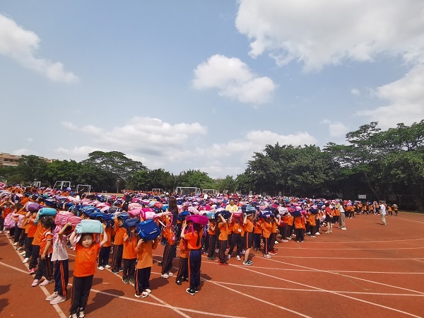 開發(fā)區(qū)中心小學(xué)開展避震應(yīng)急疏散演練活動(dòng)