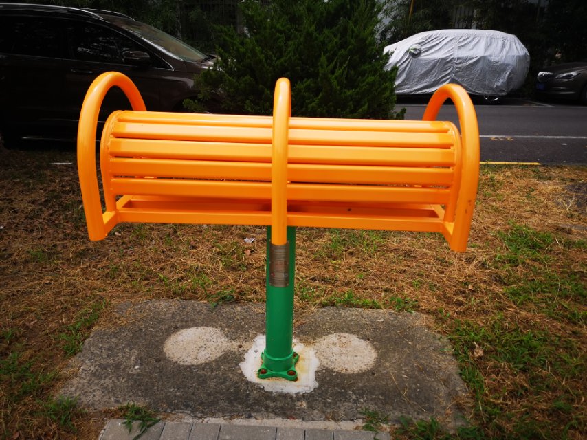 雙位伸腰伸背器