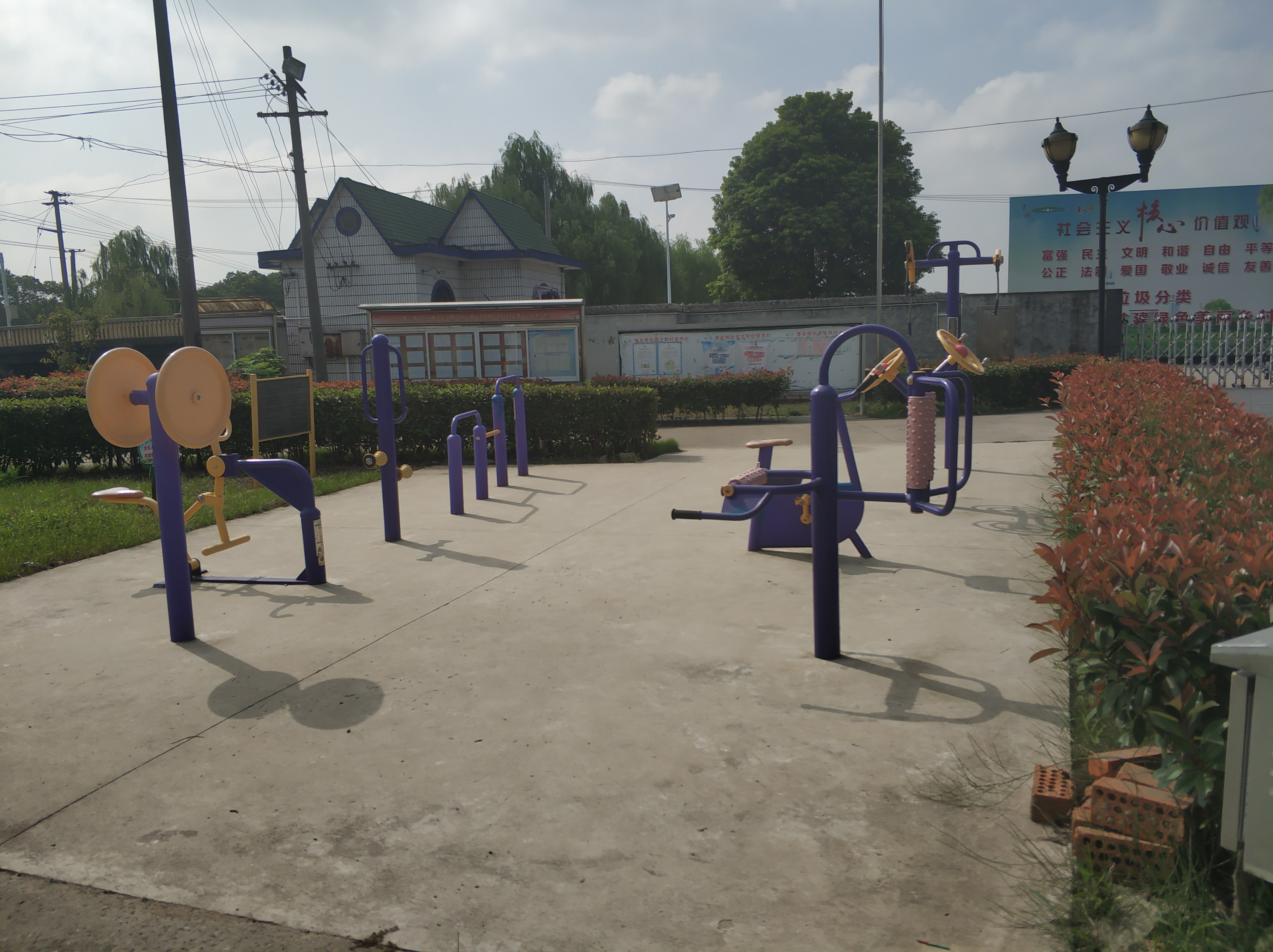 涇陽(yáng)村村部健身點(diǎn)