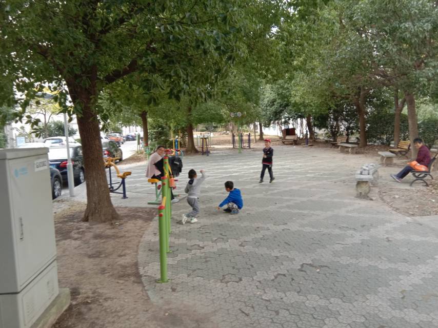 民建小區(qū)健身點(diǎn)