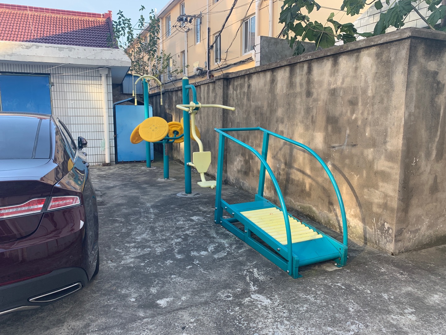 堡鎮(zhèn)玉屏西健身點