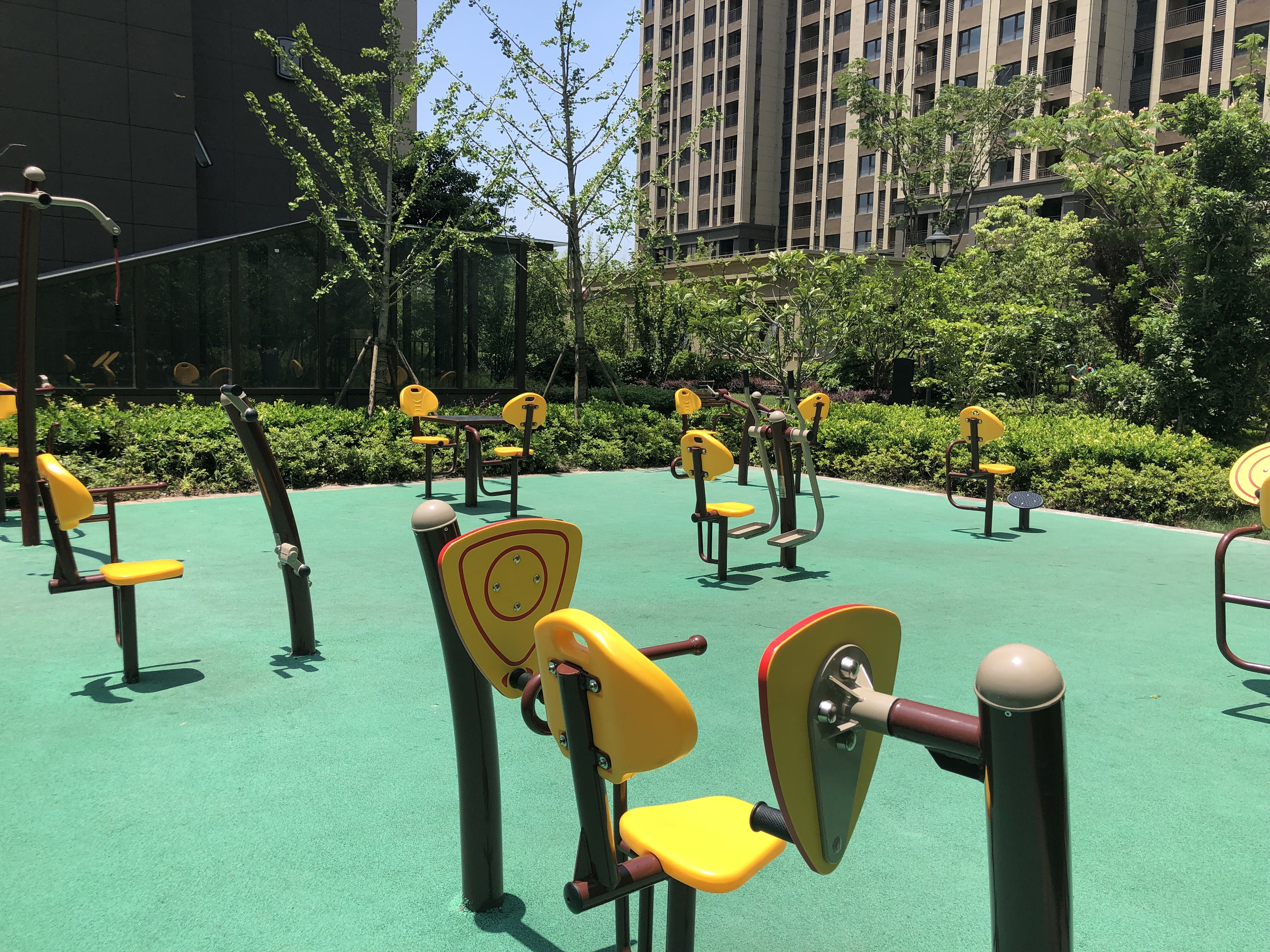 金匯鎮(zhèn)朗詩未來小區(qū)市民益智健身苑點