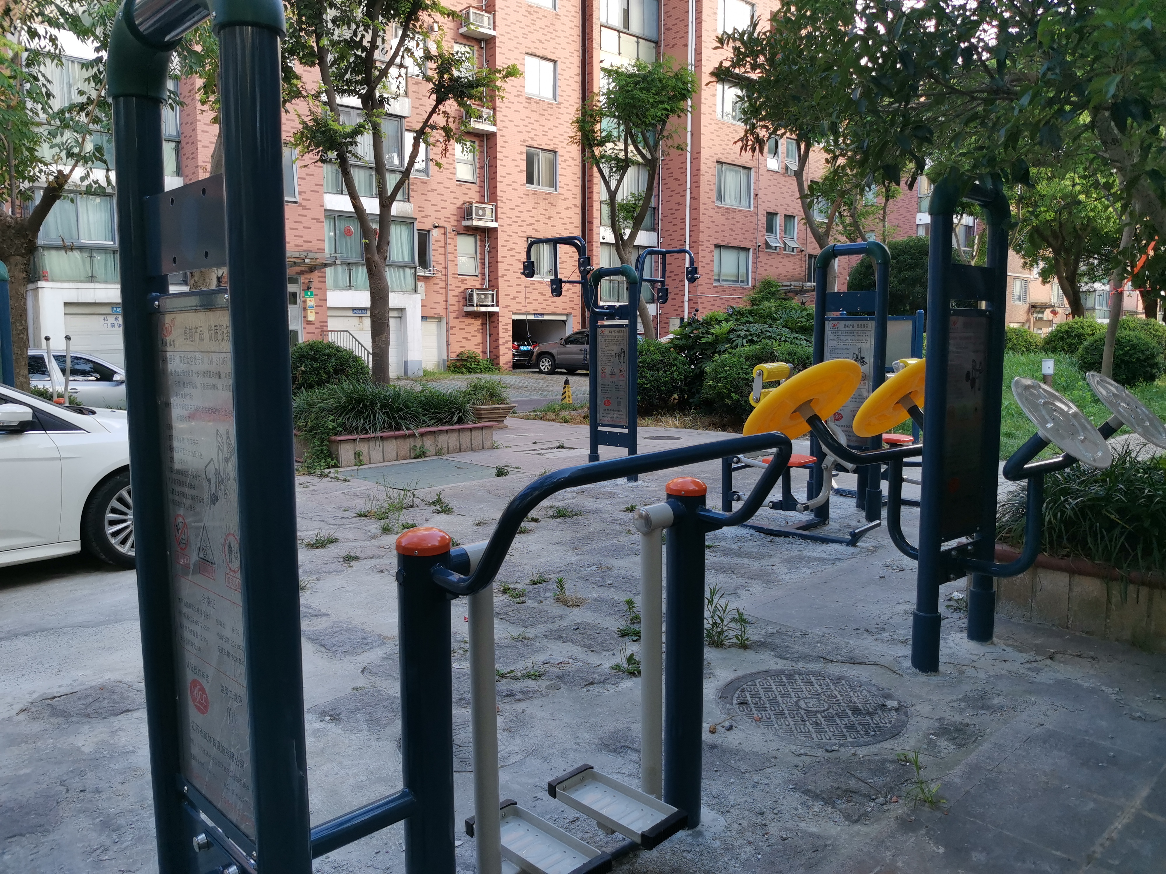 虹橋新城健身點(diǎn)