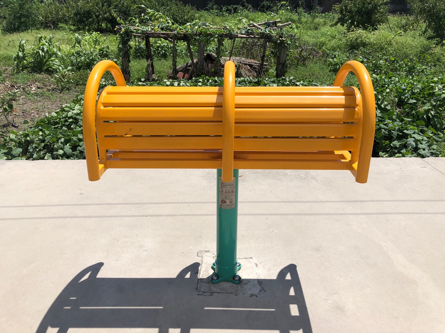 雙位伸腰伸背器