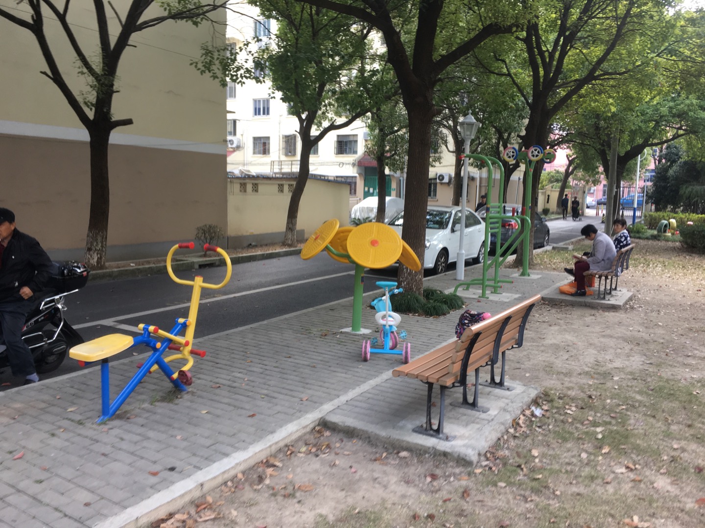 浦東新區(qū)合慶鎮(zhèn)合慶居委288弄小區(qū)健身苑點2