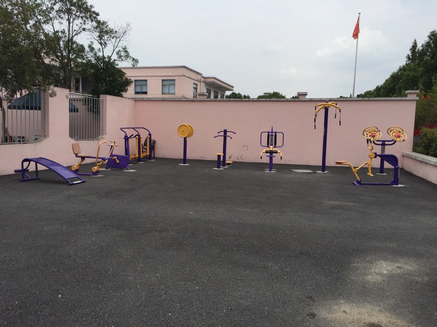 山灣村健身點(diǎn)