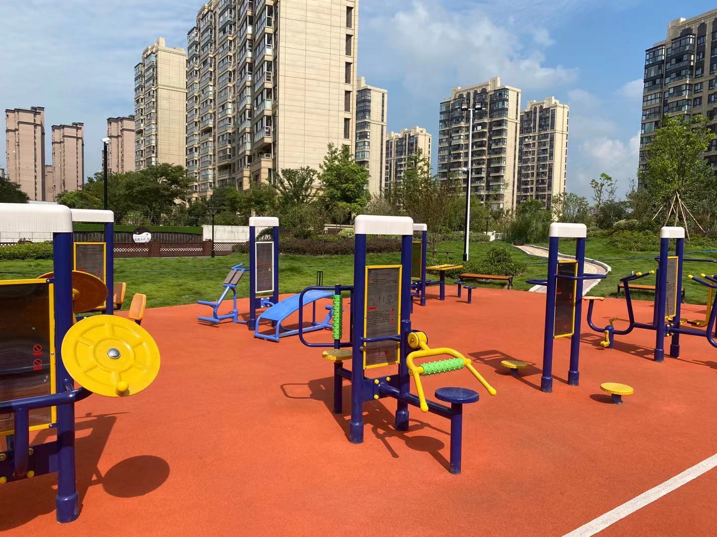  江橋鎮(zhèn)新時(shí)代文明分中心益智類健身點(diǎn)