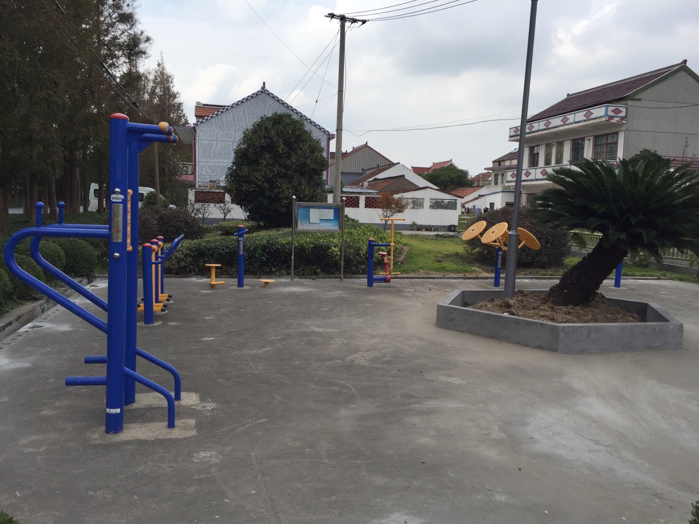 江海村六組健身點