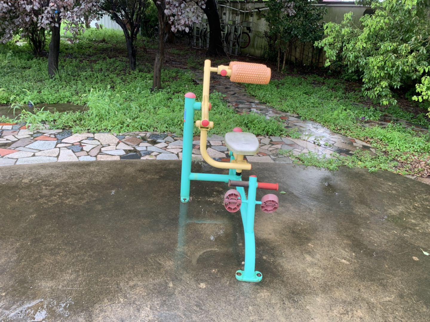 自重腹背鍛煉器