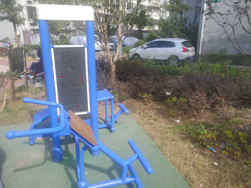 雙立柱腹背訓練器