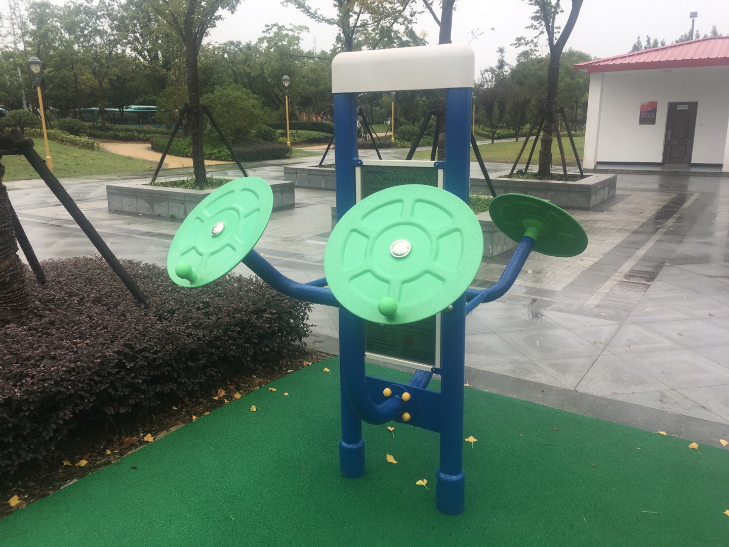 雙立柱太極揉推器