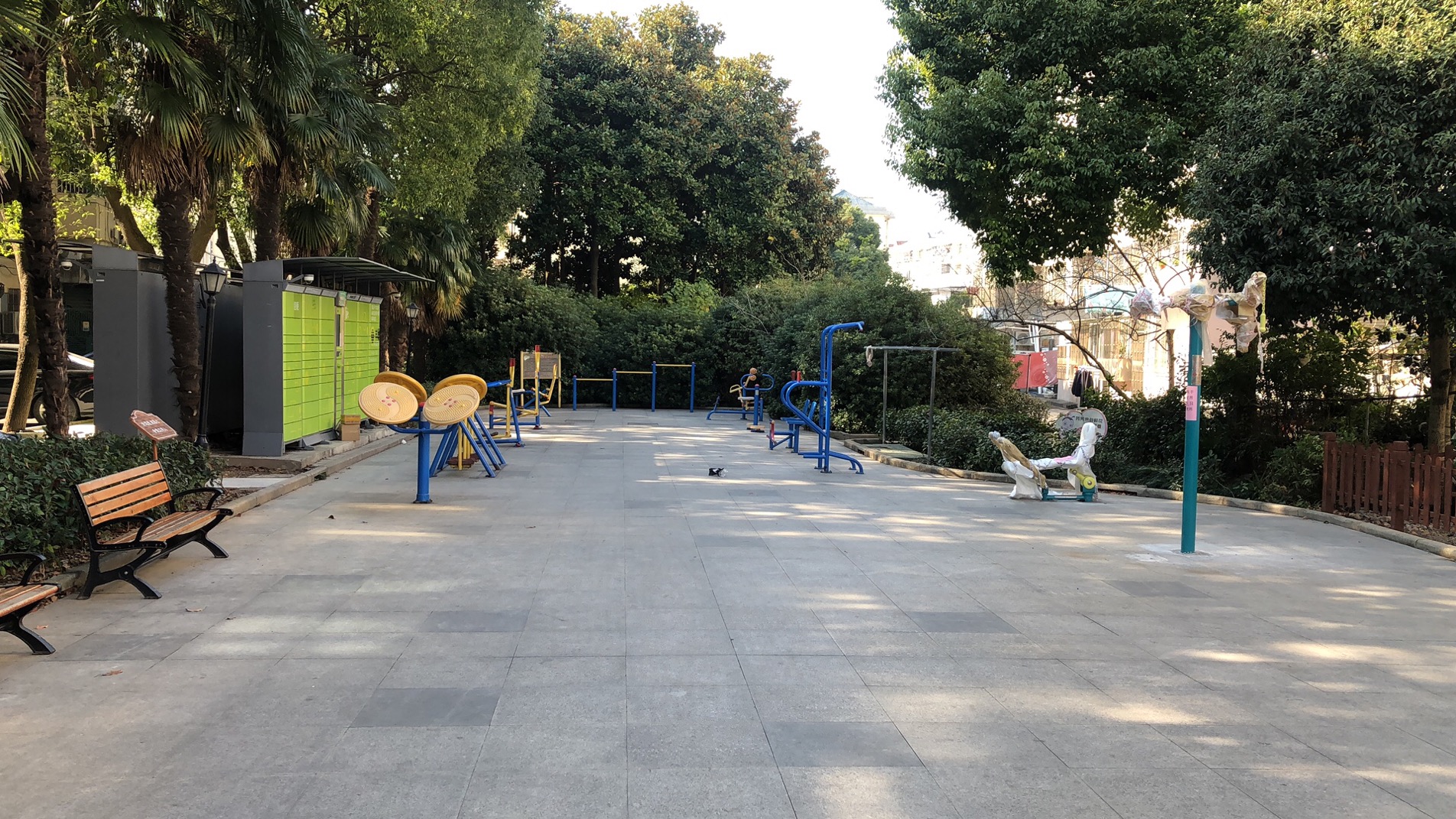 城西小區(qū)健身點