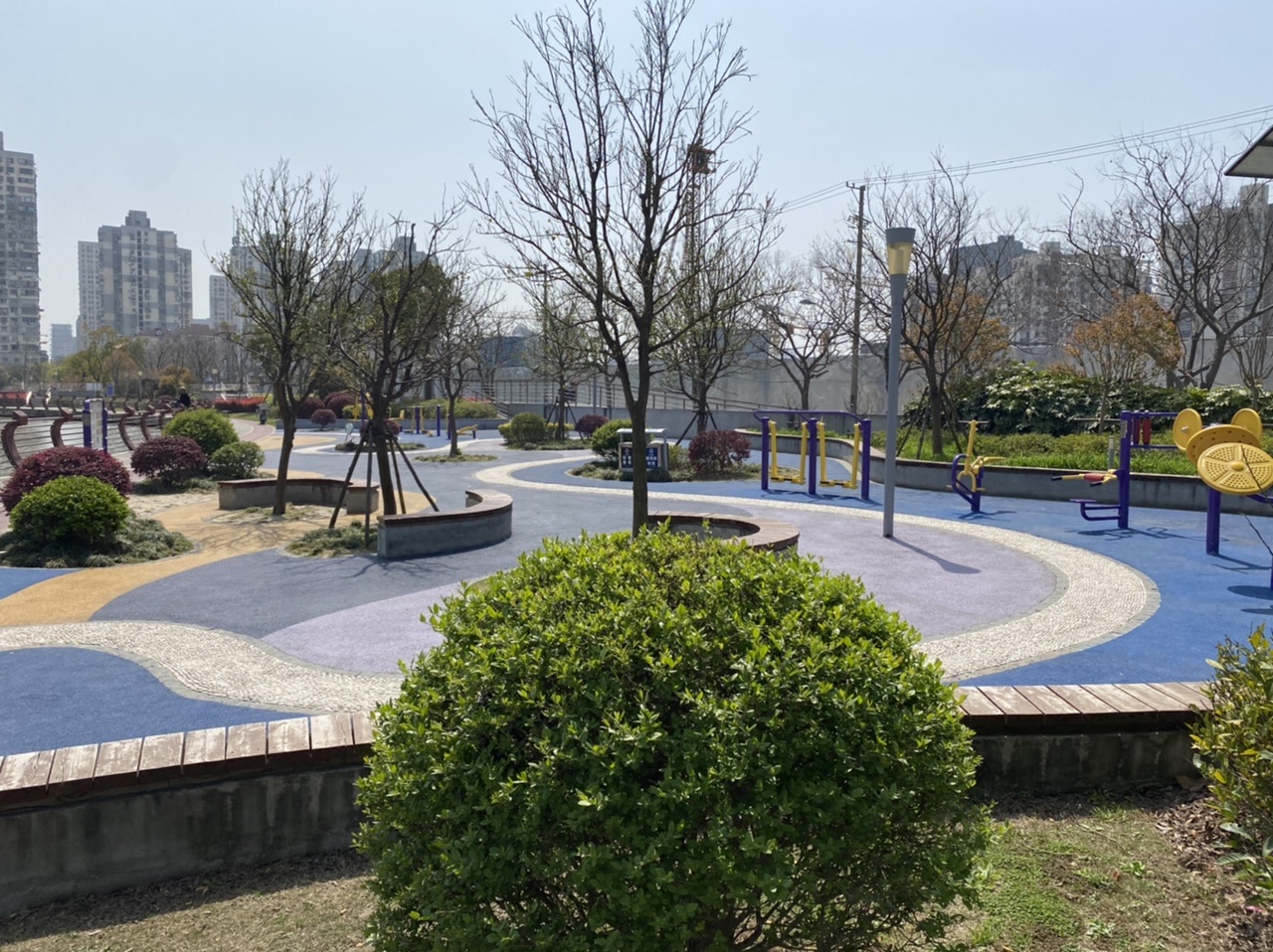 楊樹(shù)浦港濱河健身點(diǎn)