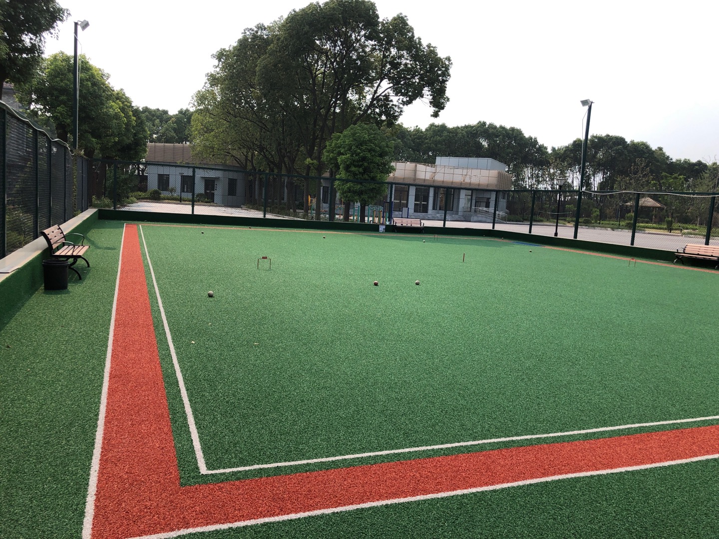 馬橋鎮(zhèn)旗忠村門球場