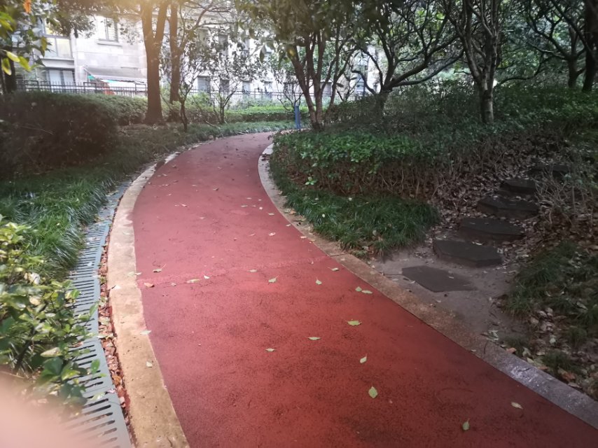 蓮花河畔綠地市民健身步道