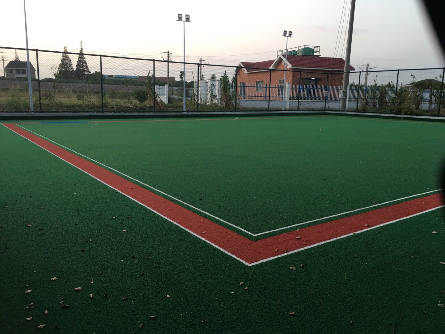 車墩鎮(zhèn)聯(lián)莊村門球場