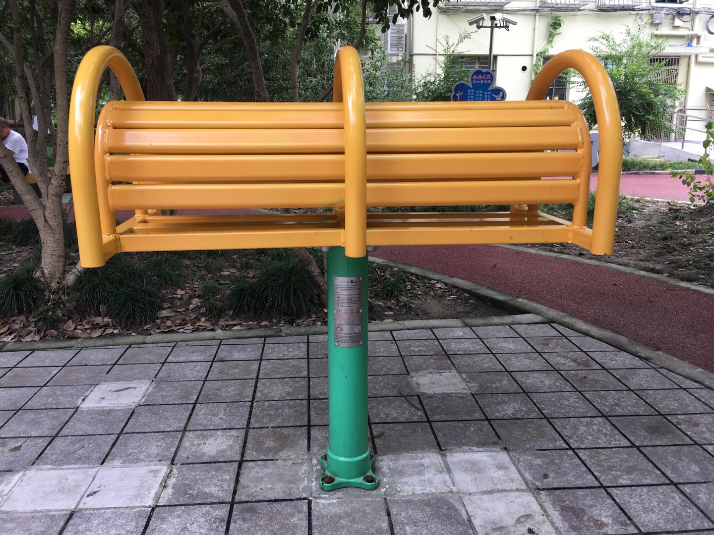 雙位伸腰伸背器