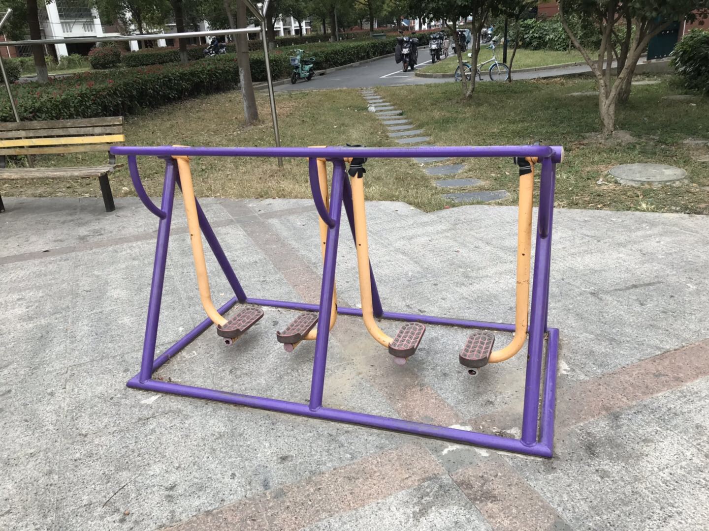 二人太空漫步機