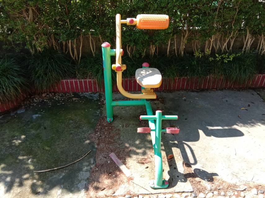 自重腹背鍛煉器