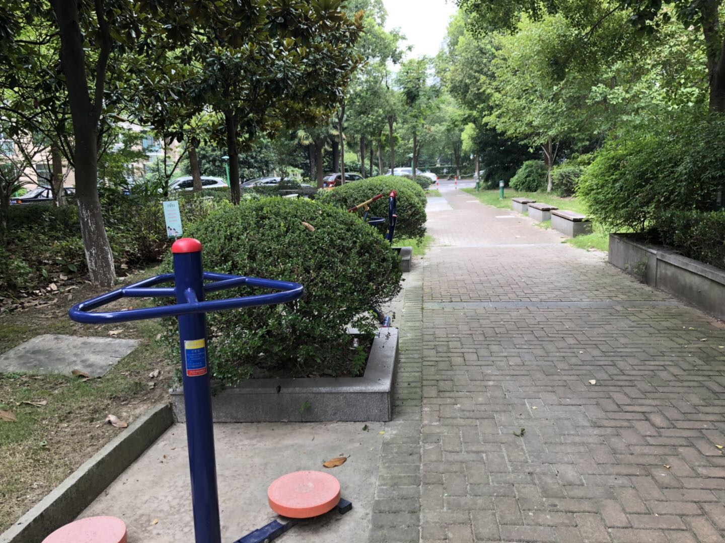 古龍五居居委A健身苑點