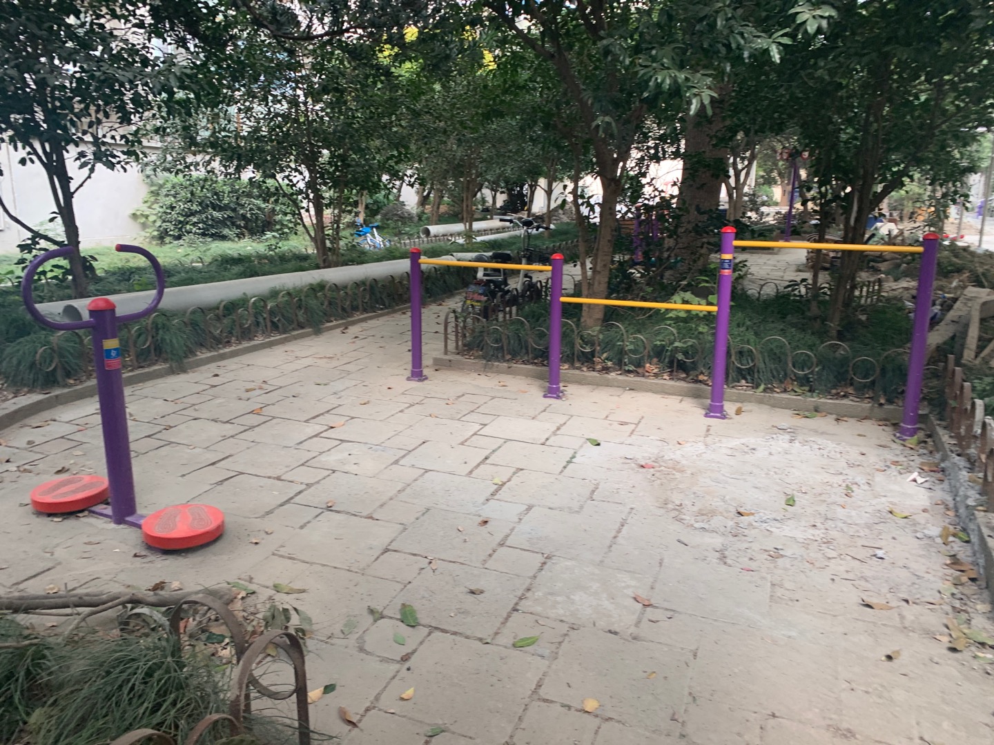 濰坊八村居委健身點1