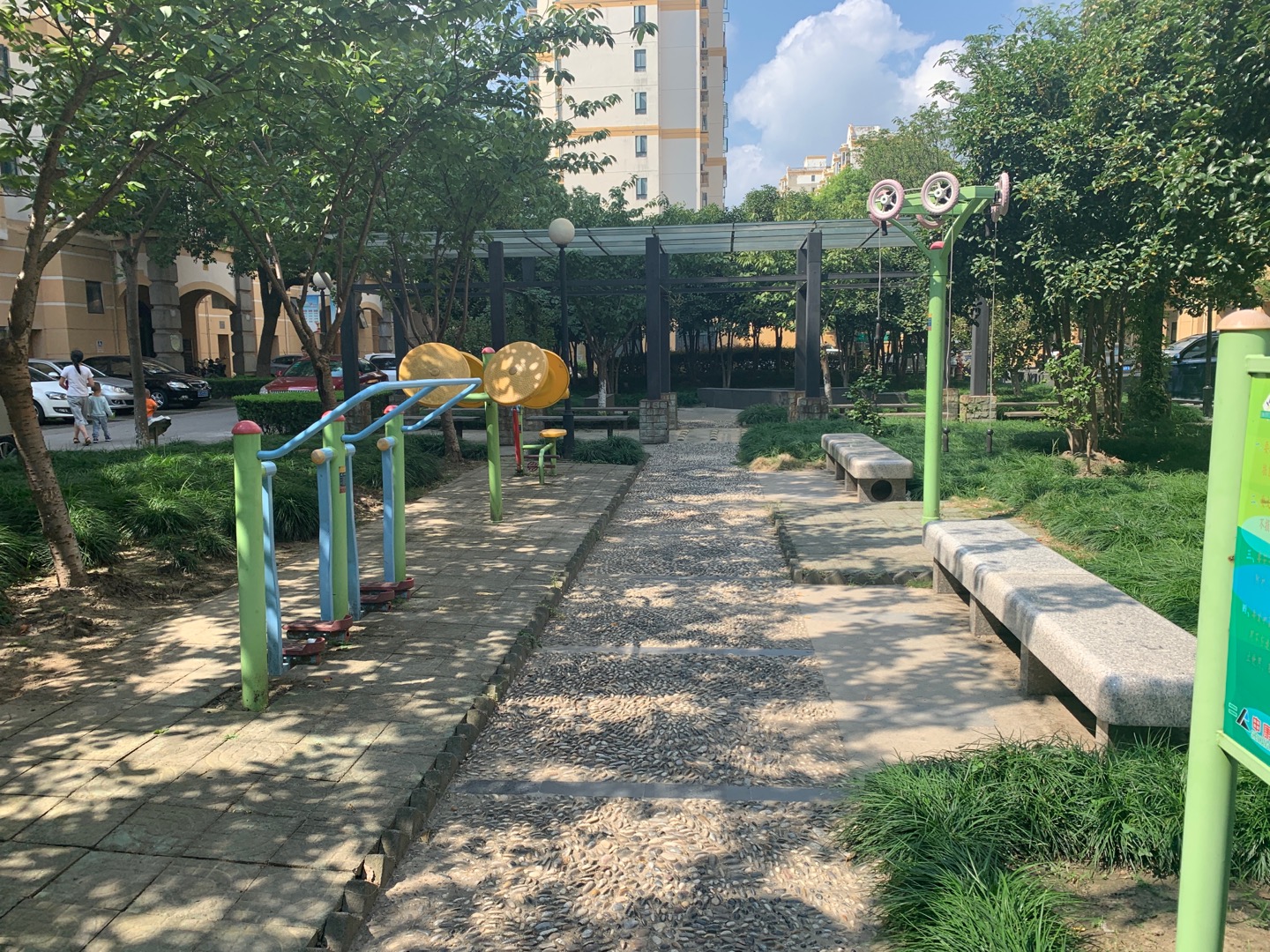 珠江新城金桂苑健身點(diǎn)