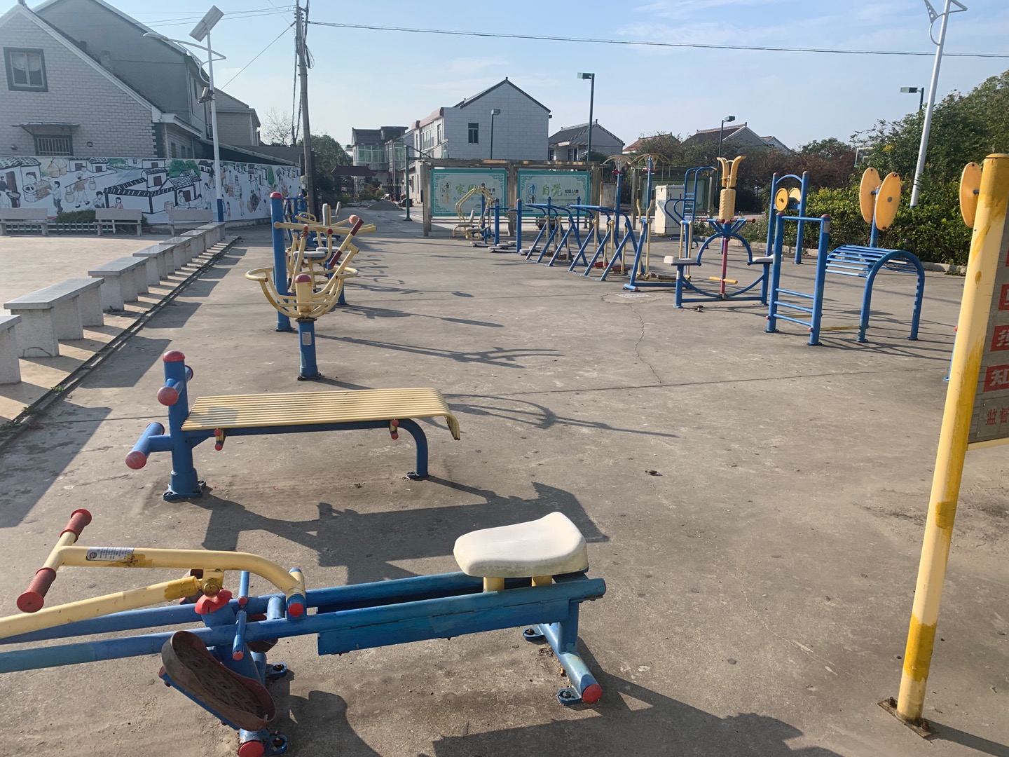三星鎮(zhèn)海洪港村健身點(diǎn)