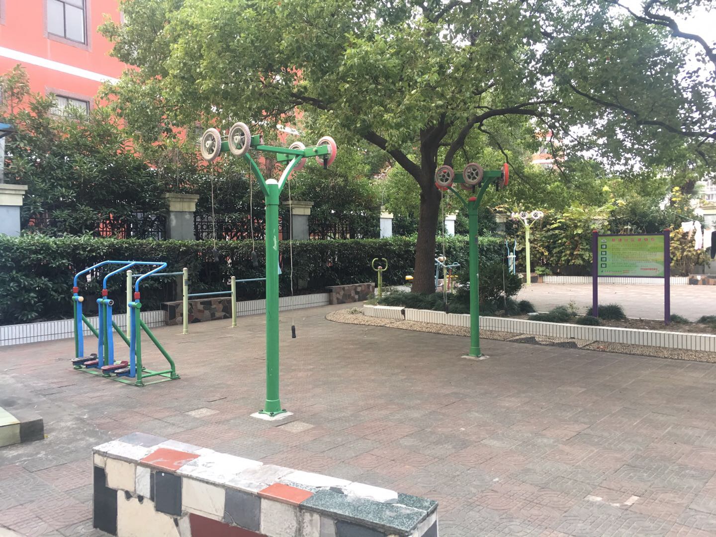 萊陽(yáng)新家園健身點(diǎn)