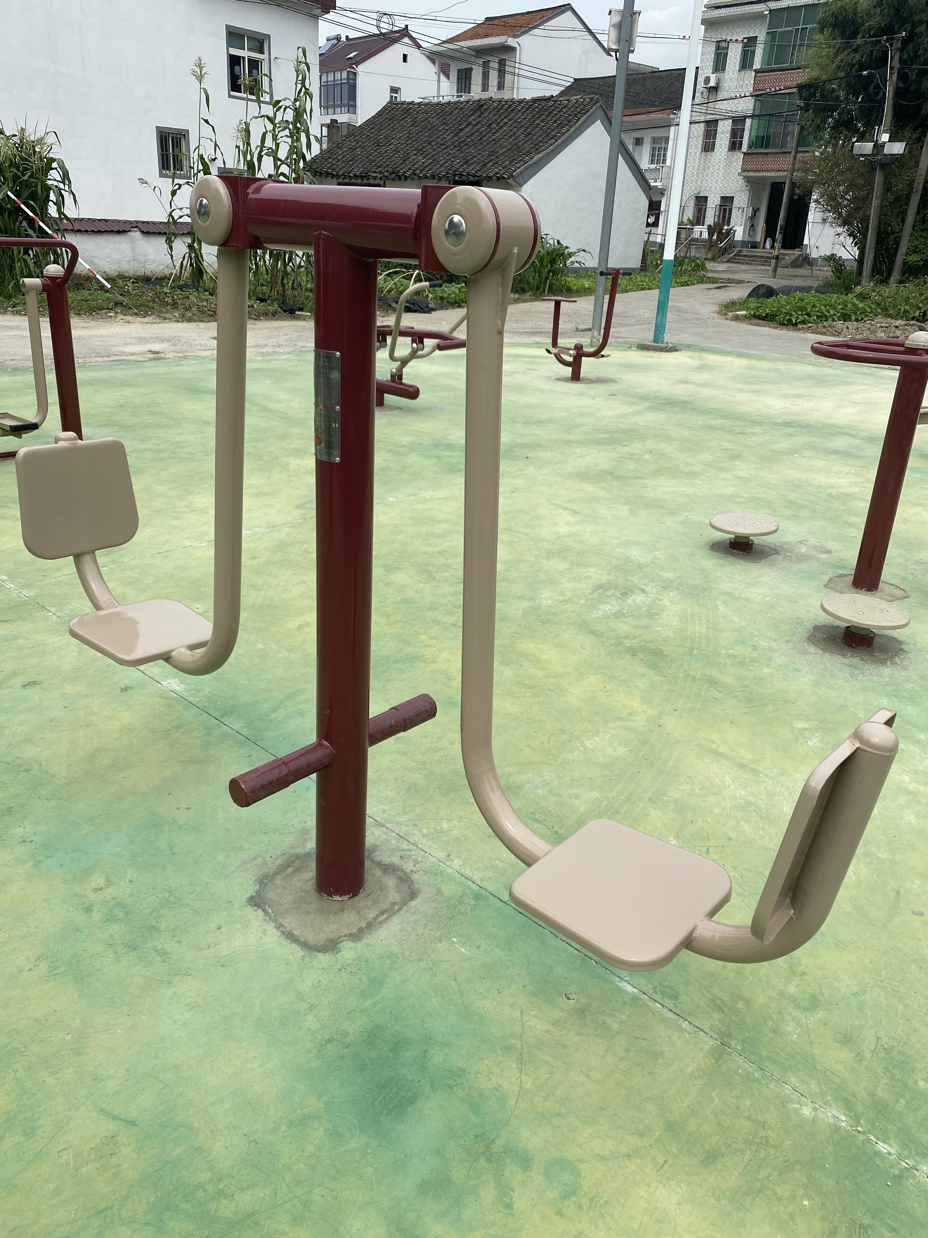 雙人坐蹬器 雙人坐蹬器