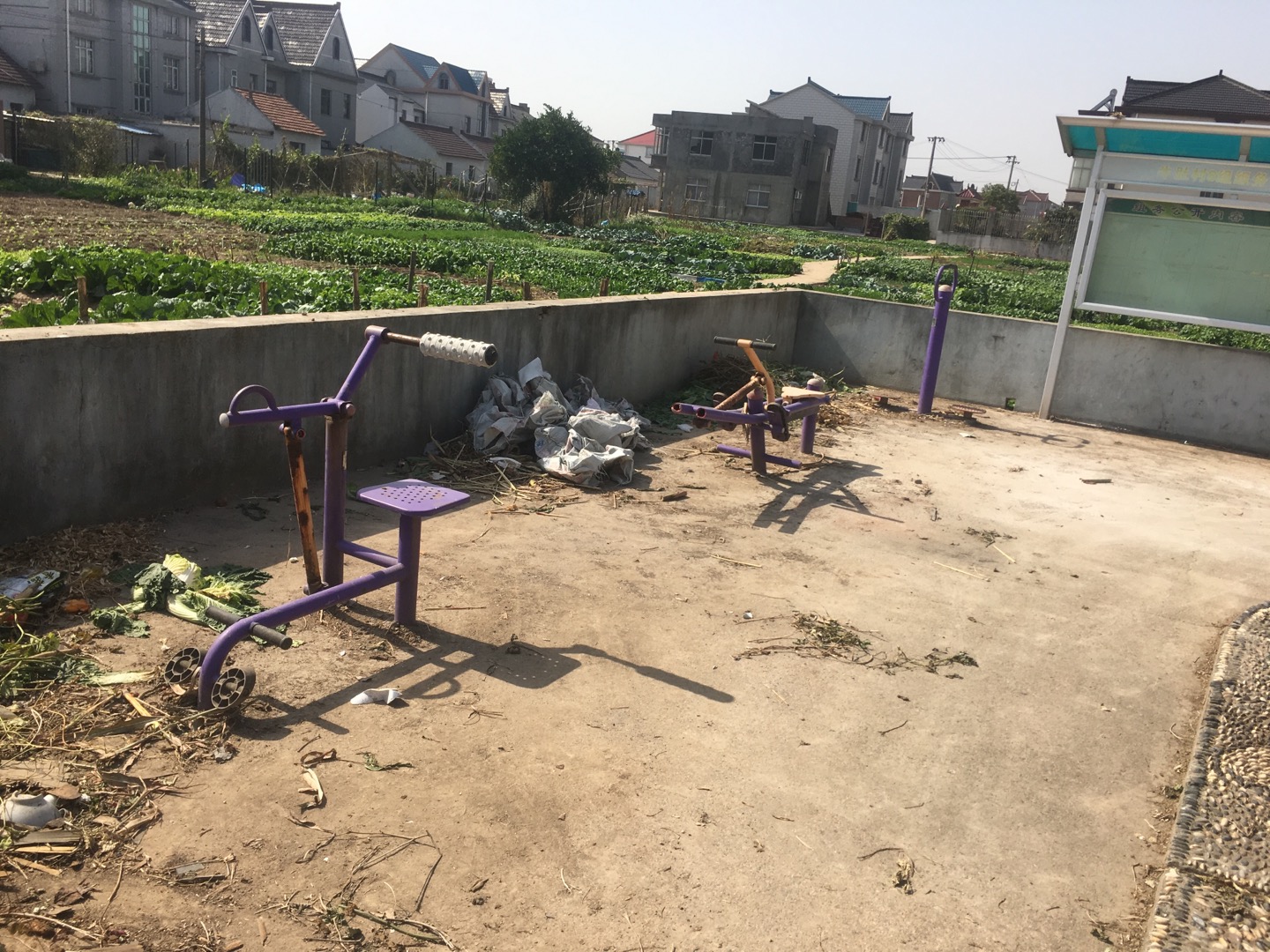 老港鎮(zhèn)牛肚村民委員會8組健身苑點(diǎn)