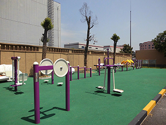 申莘三村24號旁健身點(diǎn)