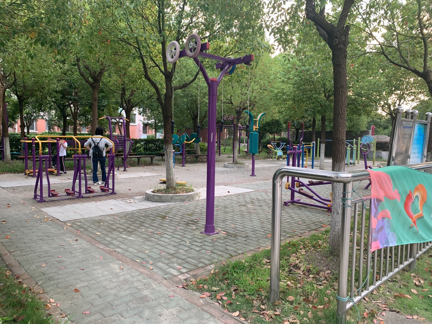 松樂苑北大門健身點