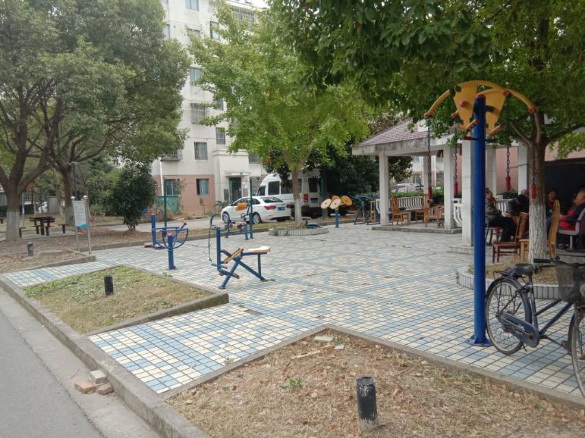 江家宅居委天環(huán)苑小區(qū)江暉路436弄85號東側健身路徑