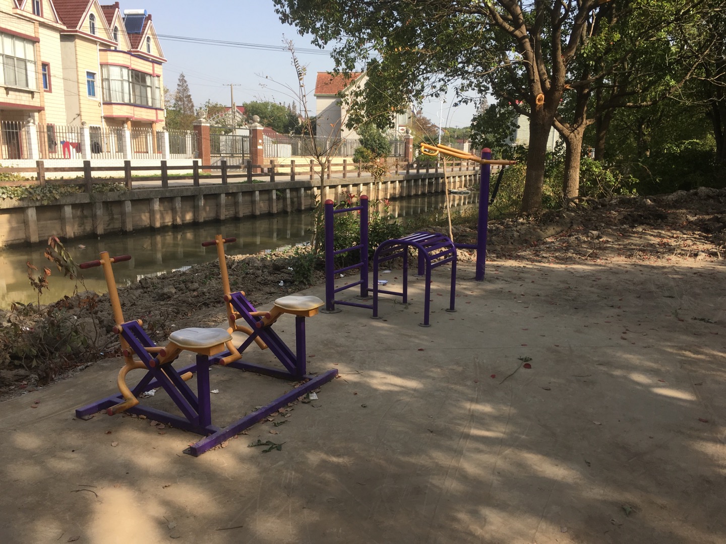 老港鎮(zhèn)成日村民委員會成日8組健身苑點